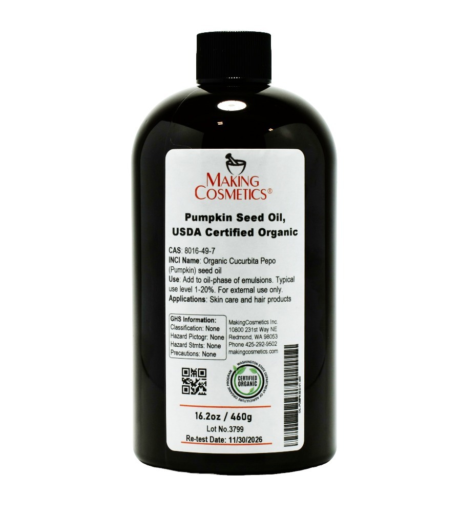 Pumpkin Seed Oil, USDA Certified Organic image number 0